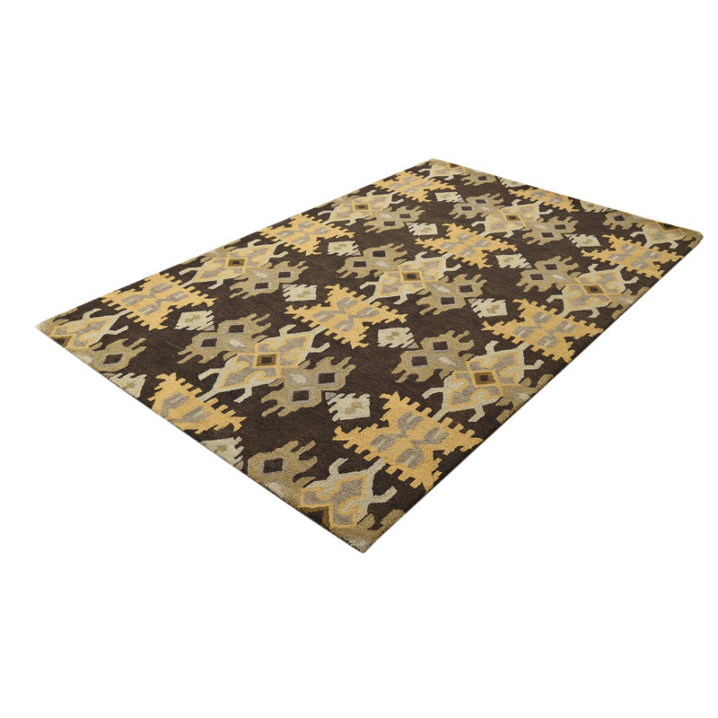 Tapis brun Palombo