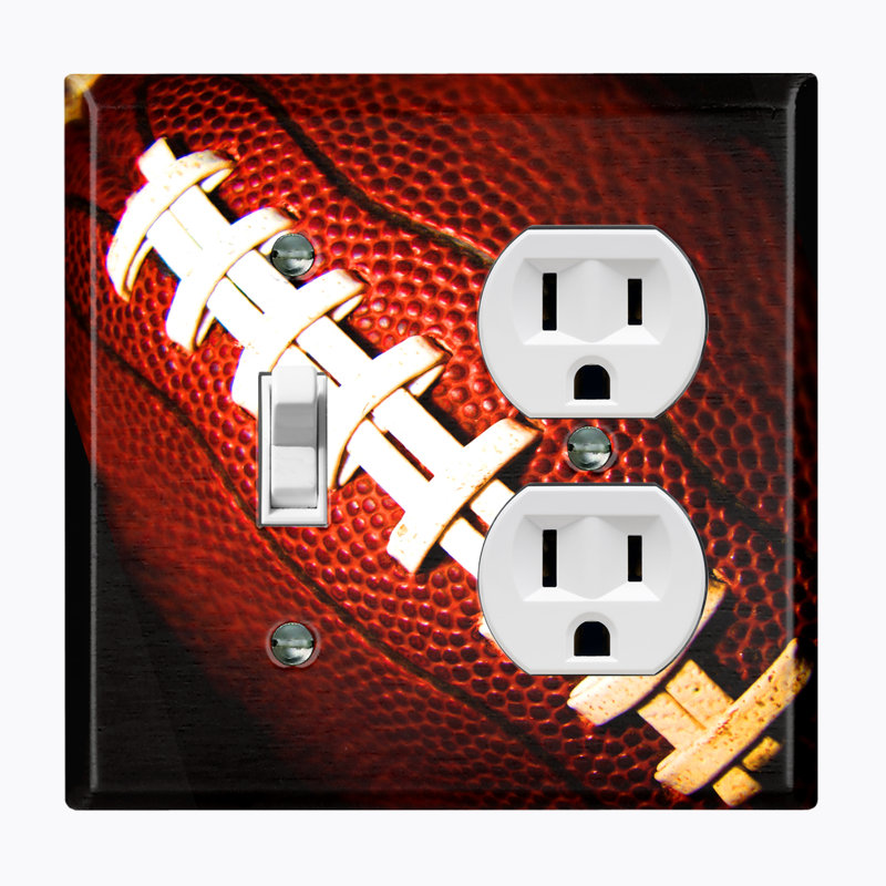 Sports 2 - Gang Combination Plate Standard Combination Wall Plate