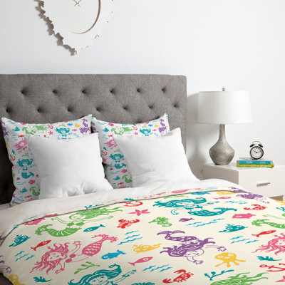 Merry Mermaids Duvet Cover Set