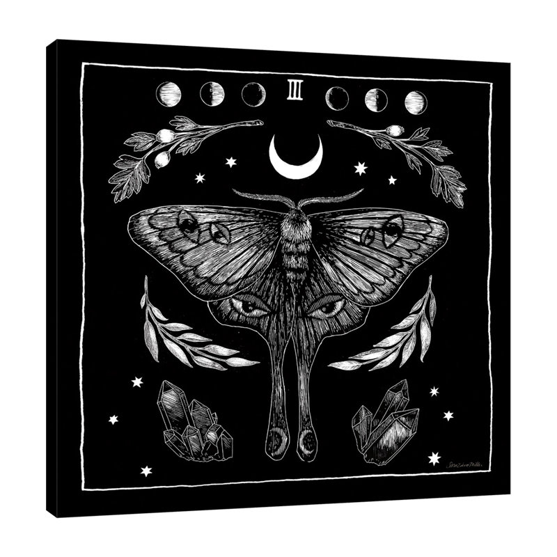 «All Hallows Eve III Sq no Words» par Sara Zieve Miller - impression sur toile tendue, H 48 po x l 48 po x P 1,5 po