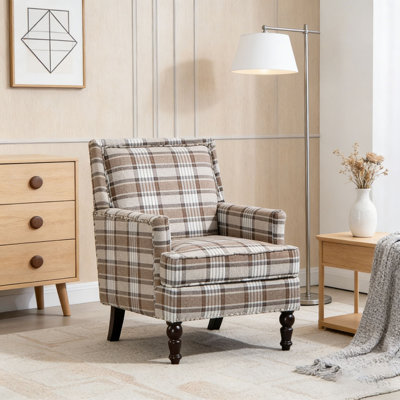 Chaise d'appoint rembourrée