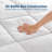 All Season Down Comforter with 100% Cotton Cover, White Queen Duvet Insert-666378561