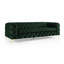 Ghaleb 237Cm Velvet Square Arms Sofa-639926108-639926102