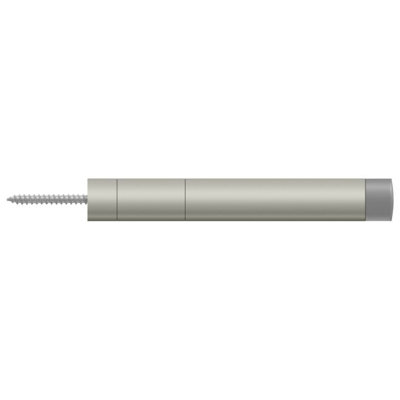 Pare-chocs de porte de plinthe Deltana BDS450U15, laiton massif nickel brossé