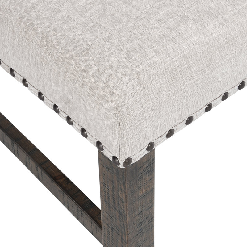 Dunihue Polyester Upholstered Bench