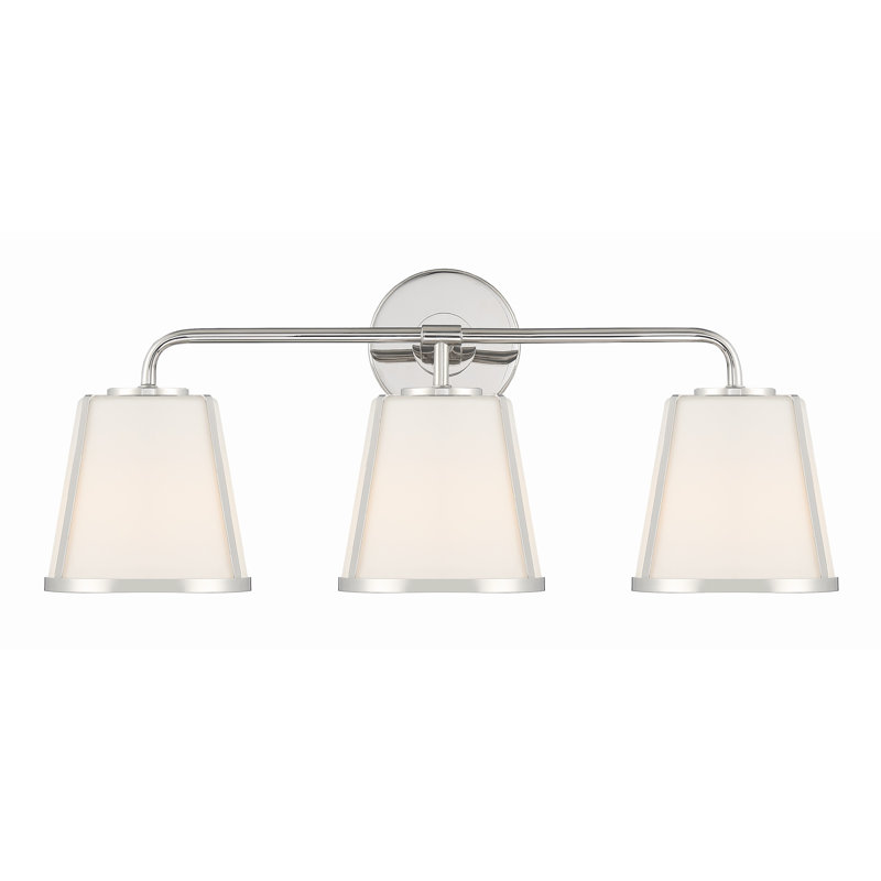 Ensemble de meuble-lavabo 3 lumières Marietta, Nickel