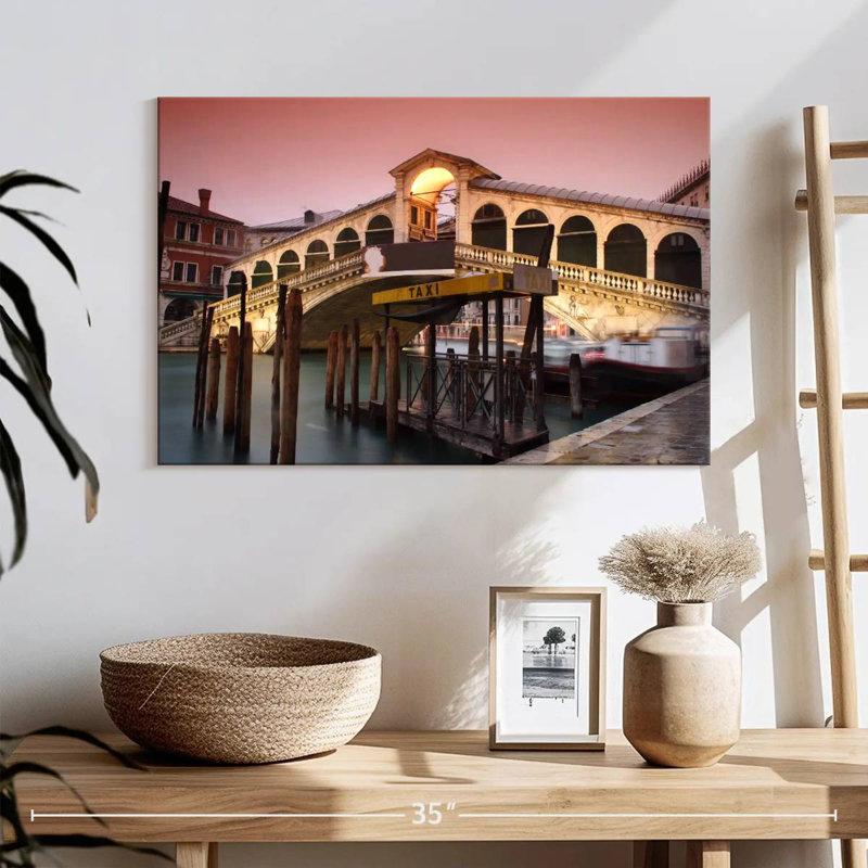 Pont du Rialto, H 16 po x l 24 po