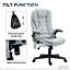 Fauteuil de bureau à haut dossier avec dossier inclinable, pour la maison et le bureau-1995970970