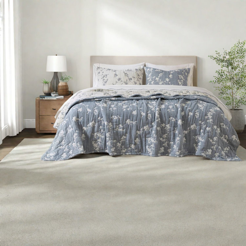 Ensembles de literie pour très grand lit de qualité supérieure, courtepointe en jacquard de coton, confort moderne