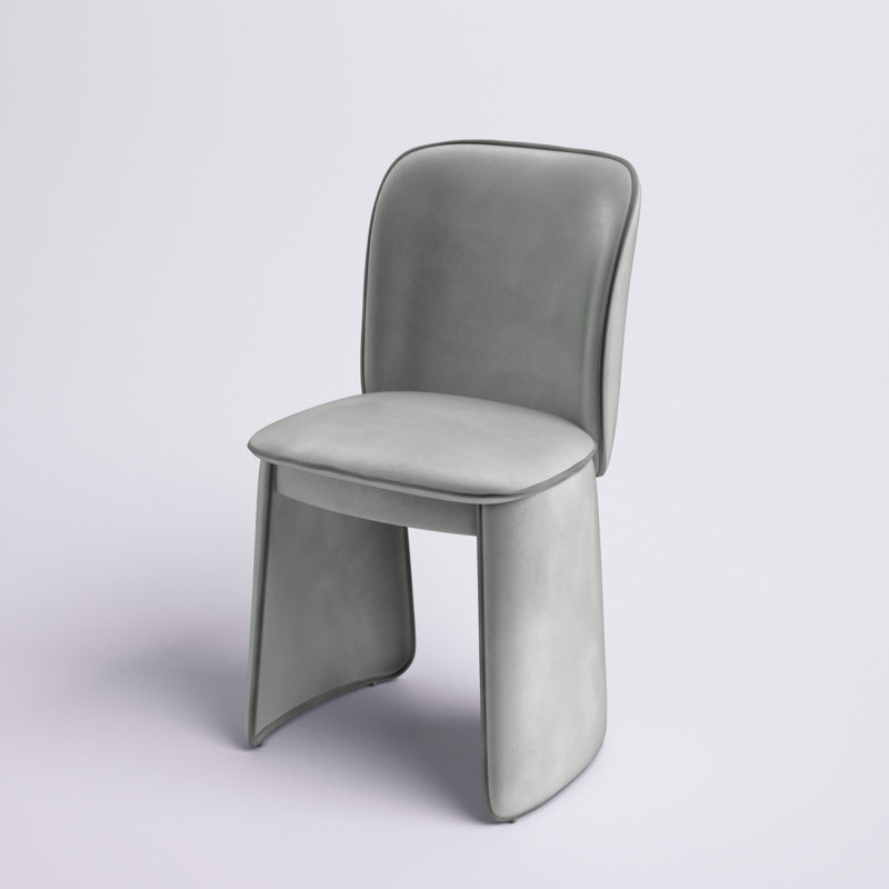 Rachele 18.8'' H Faux Leather Upholstered Pine Side Chair