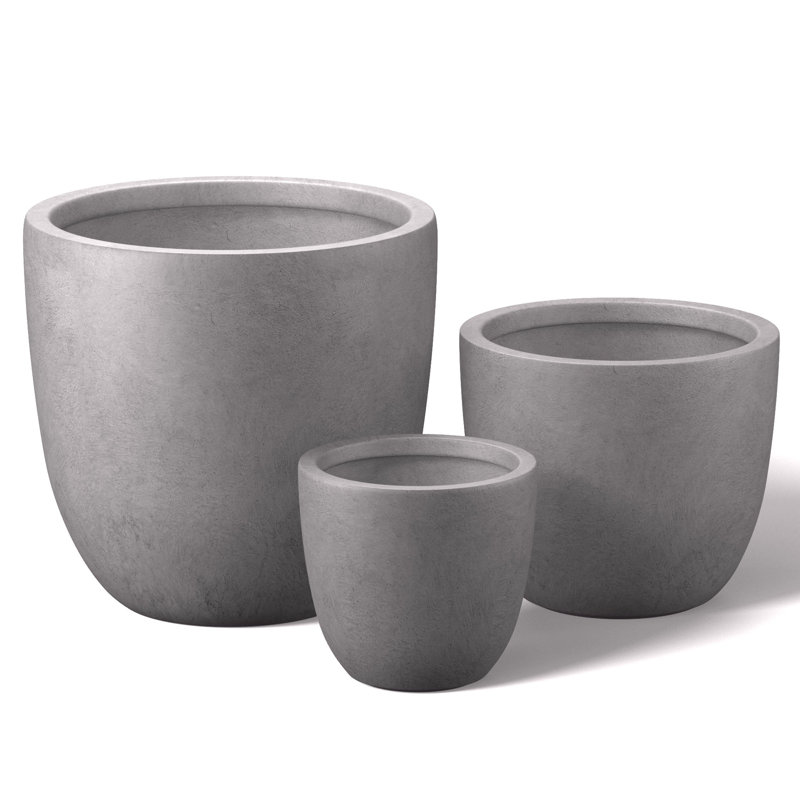 Jardinière Lughan, Gris moyen