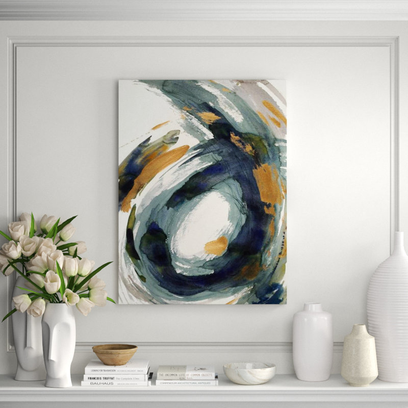Stir About I Print by Sara Brown, 40" H x 30" W x 1.5" D