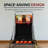 Hathaway Sure Shot 81-In Dual Basketball Arcade Game for Game Room - With LED Scoring, Foldable Indoor Basketball Game Design, Steel Frame, 8 Game Modes, Pump & Dual Hoops