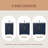 36" Bathroom Vanity with Sink, Farmhouse Wooden Double Door Bathroom Storage Cabinet,Freestanding Farmhouse Cabinet Vanity with Ceramic Sink (Paint, Blue,36")-279391128-279391129