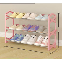 Simple shoe rack home economic dormitory female door dustproof