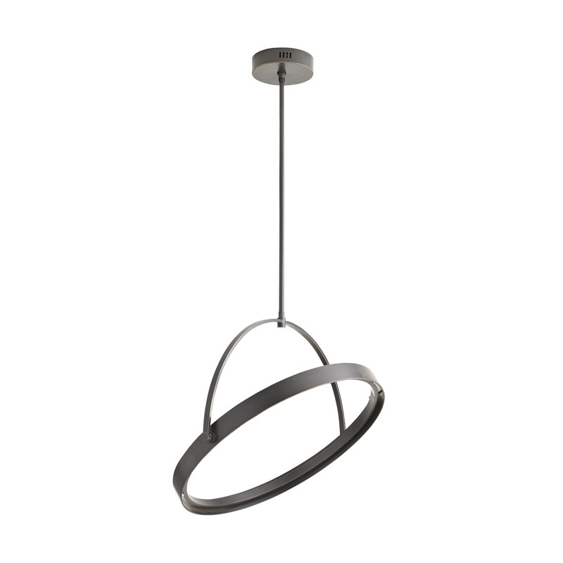 Fisk 1 - Light LED Pendant, Bronze