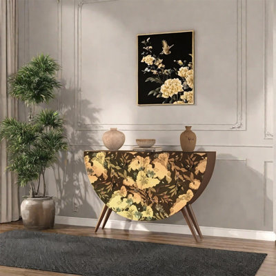 Buffet en bois massif avec rangement spacieux