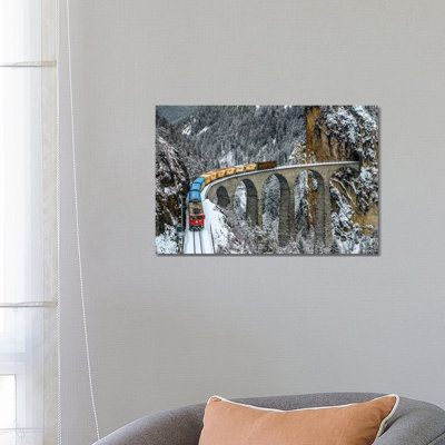 Transalpine 1 Piece Wrapped Canvas Wall Art
