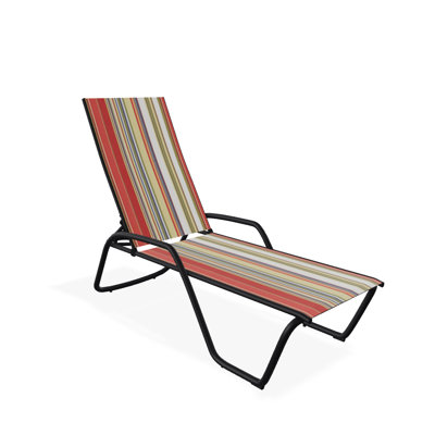 Chaise longue inclinable Gardenella