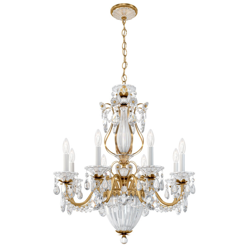 Bagatelle 11 - Light Chandelier, Heirloom Gold, Spectra Crystal