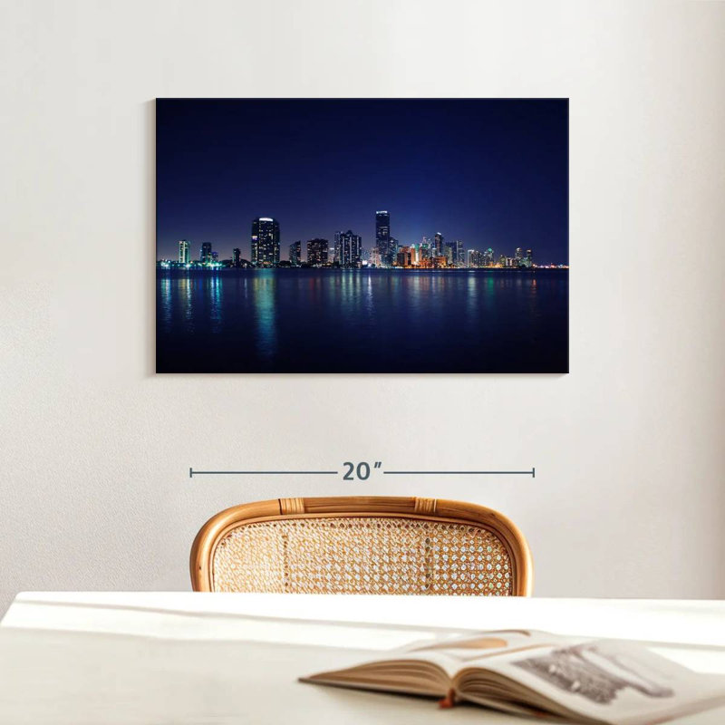 Sireci Miami Skyline Night