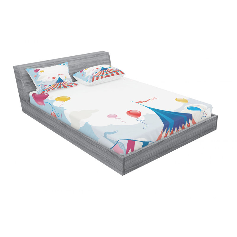 Microfiber Sheet Set, Full Sheet Set with Fitted Sheet
