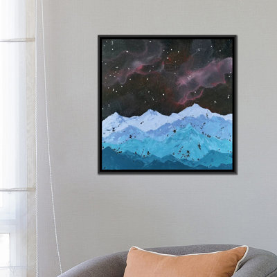 Space Mountains Art Print
