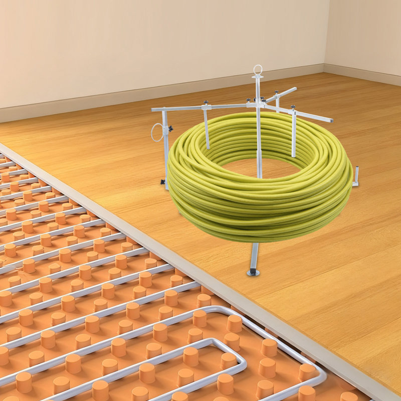 Pipe Reel Dispenser, Dispenser for Underfloor Heating Pipe