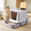Polyethylene Plastic Litter Box with Scoop