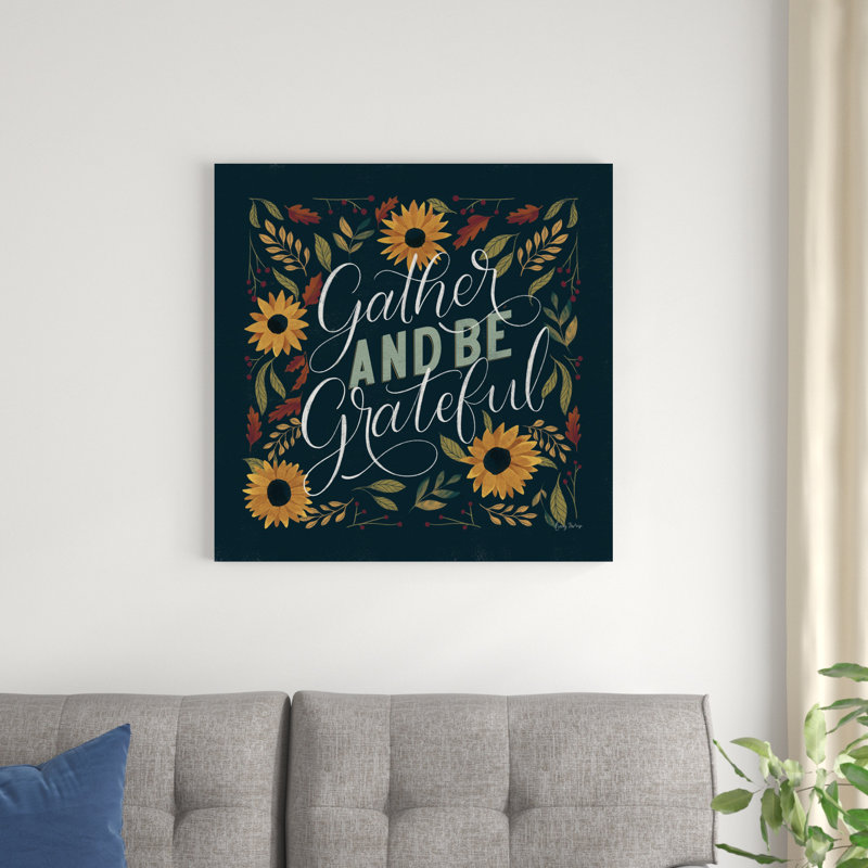 Dictons d'automne I Tournesols, H 30 po x l 30 po