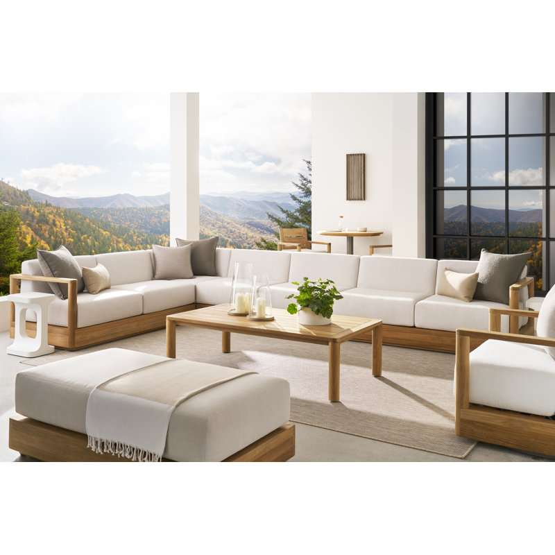 Horizon Outdoor Teak Coffee Table