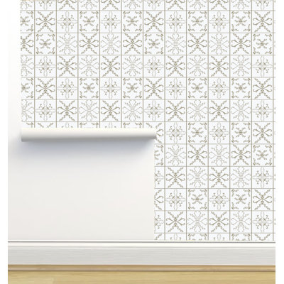 Rouleau de papier peint texturé L 12 pi x l 2 pi Monor Designs