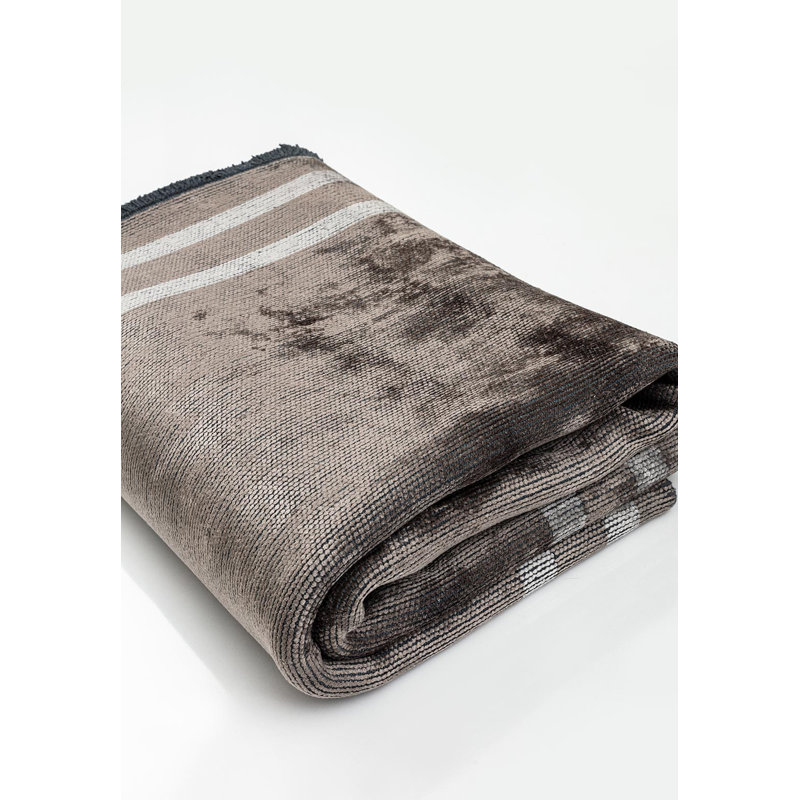 Rapture Area Rug in Gray, Rectangle 6'7" x 8'3"