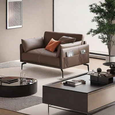 Italian casual fashion business sofa