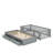 Wood Daybed With Fence Guardrails And Drawers-1350338481-1350338480