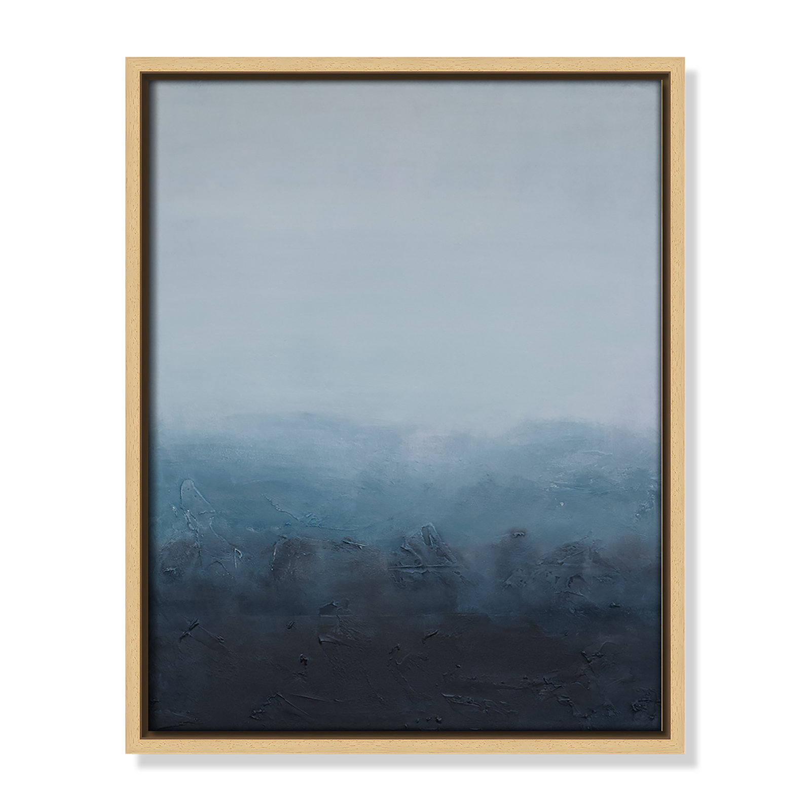 Elemental I Print by S.H. Khan, 12.5'' W x 15.5'' H, Natural Floater