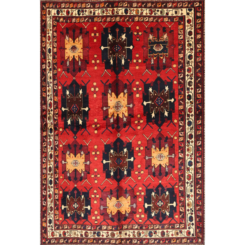 Oriental Indoor Rug, Rectangle 7' x 10'