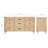 Ariel Monreau 66 Inch Single Sink Base Cabinet-105988650