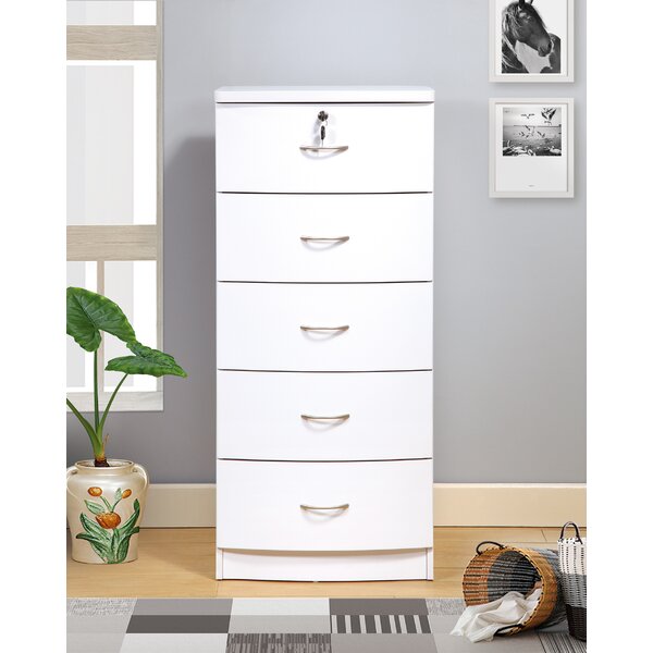 Latracia 5 - Drawer Dresser Ebern Designs