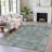 Machine Washable Indoor/Outdoor Xhevrie Aloe Rug-111939899
