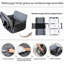 Small and Medium Dog Car Seat – Elevated Seat with Seat Belt, Non-Slip Base, and Travel Storage Bag