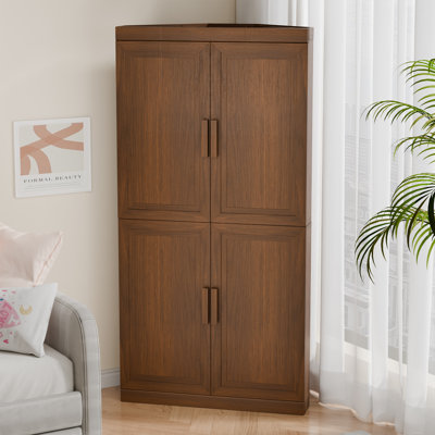 Solid Wood Accent Cabinet