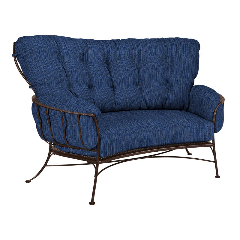 Monterra Outdoor 2 - Seat Loveseat, Copper Creek, Alcazar Redwood