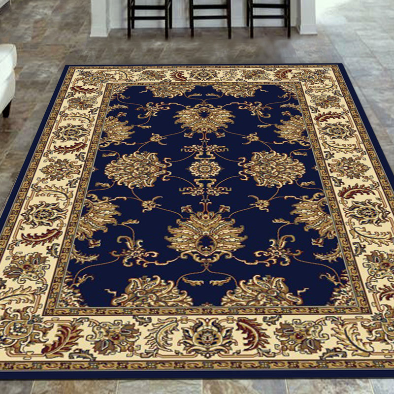 Tapis bleu Palm Bay, Rectangle 3 pi 3 po x 5 pi 4 po