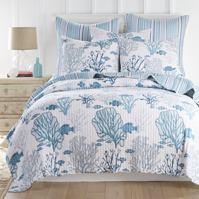 Ensemble de courtepointe Lacey Sea