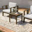 Table d'appoint en bois massif moderne de 20,6 po Junco-114983781
