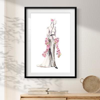 Strike A Pose III -Framed Print