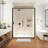 48" W x 72" H Single Sliding Framed Shower Door-84790875