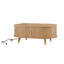 Oval Fluted Coffee Table