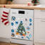 Ensemble de 18 autocollants magnétiques décoratifs pour Noël